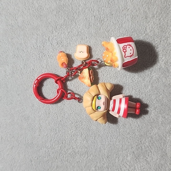 Handmade Molly & Hello Kitty Keychain - Picture 1 of 3